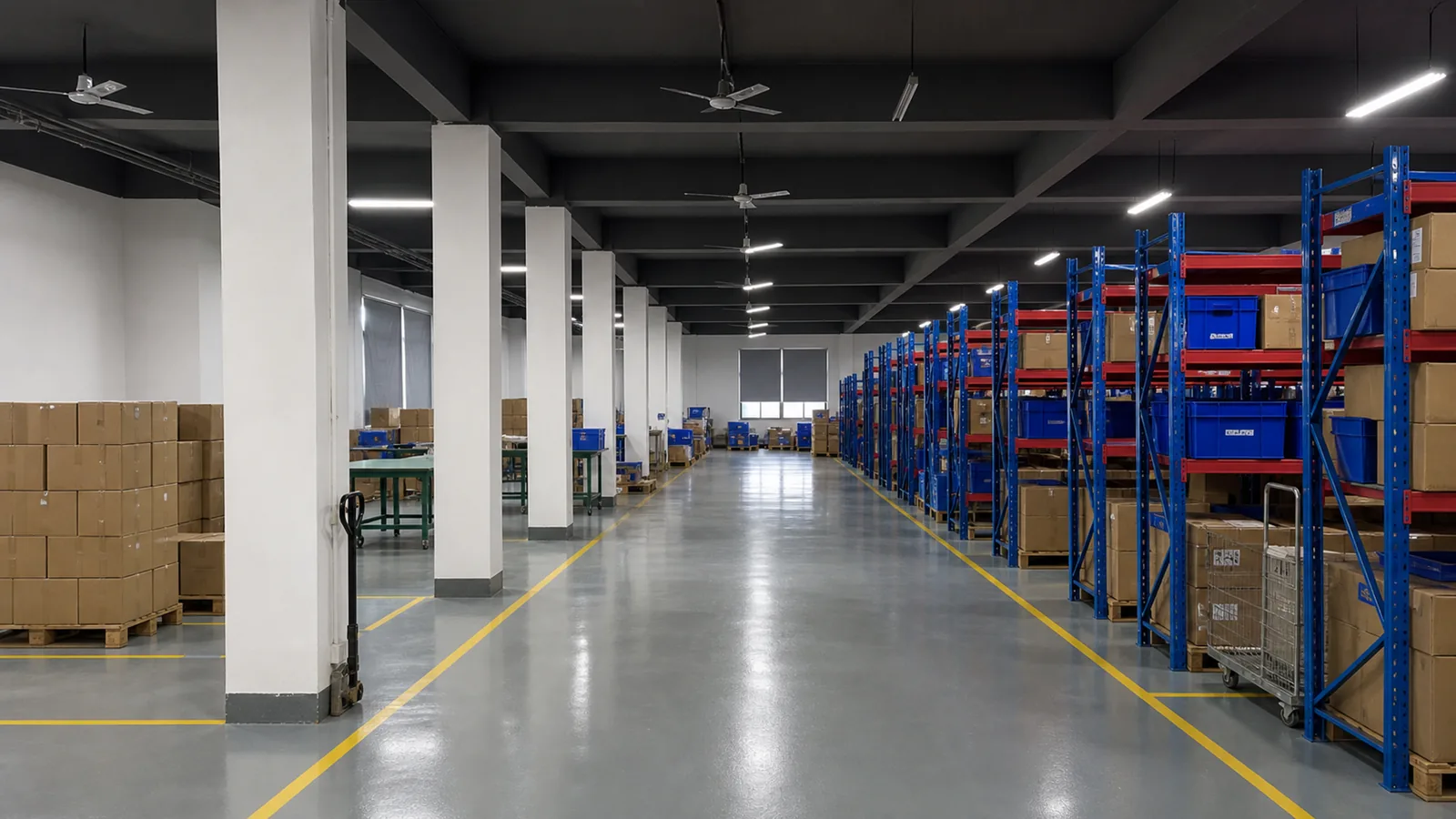 Jihang Shenzhen warehouse for cover glass batch delivery
